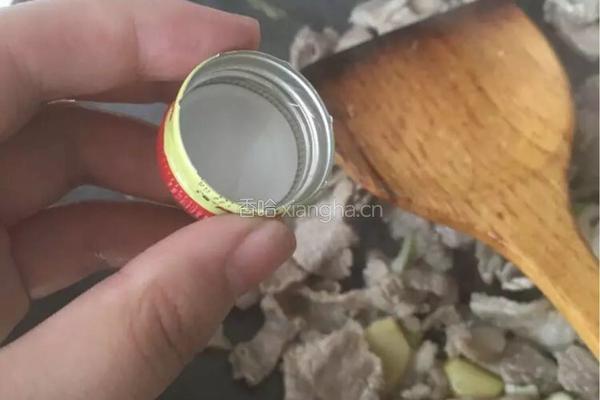 泡椒酸豆角炒肉片的做法图解7