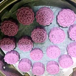 紫薯花生饼的做法[图]