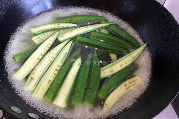 秋葵凉拌猪肚丝的做法图解5