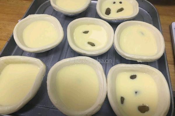 葡萄干蛋挞的做法图解6