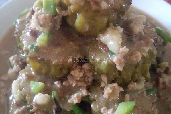 酿苦瓜的做法图解3