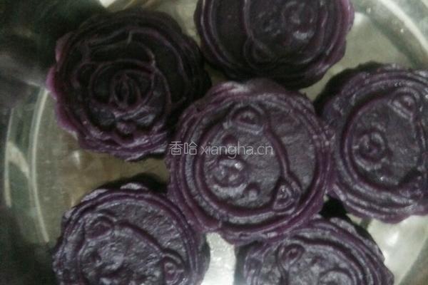 紫薯饼的做法图解7