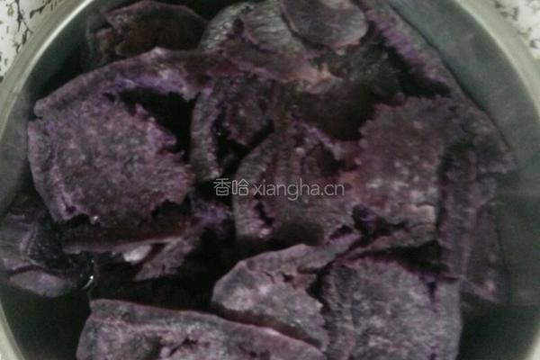 紫薯饼的做法图解2
