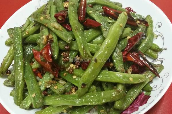 干煸豆角的做法图解6
