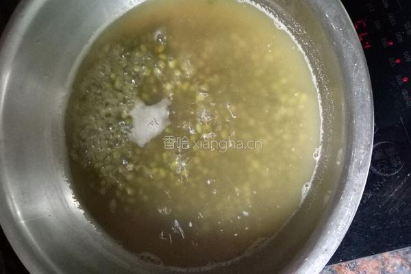 绿豆汤圆的做法图解2