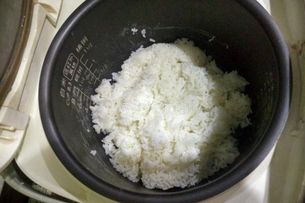 飘香荷叶饭的做法图解5