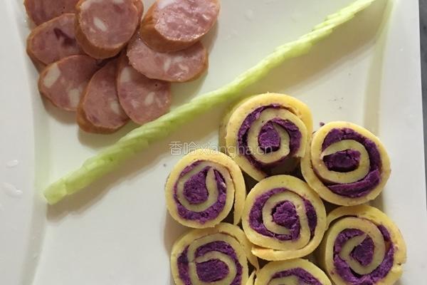 紫薯卷的做法图解9