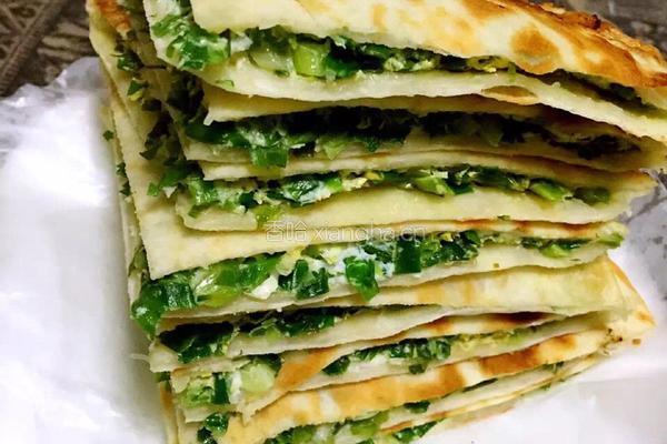 鸡蛋小葱饼的做法图解6