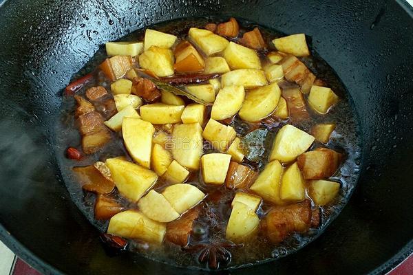 红烧肉炖土豆的做法图解9