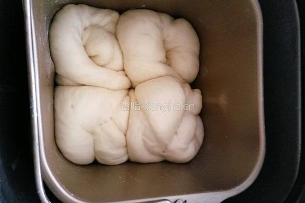 炼奶面包(中种）面包机版的做法图解7