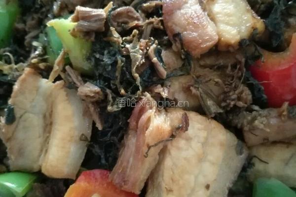 梅菜干炒五花肉的做法图解6