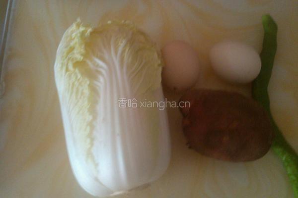 自创鸡蛋饭的做法图解1