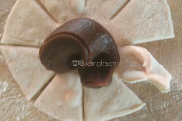 紫薯菊花包的做法图解7