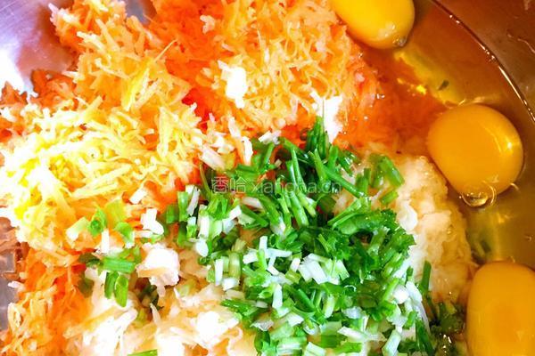 Nick私厨出品《土豆萝卜鸡蛋饼》的做法图解3