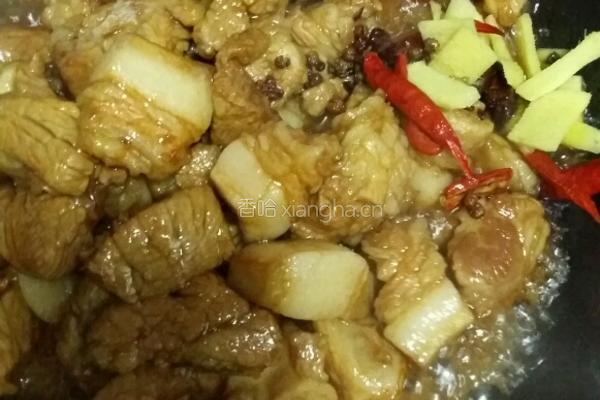 笋干烧肉的做法图解6