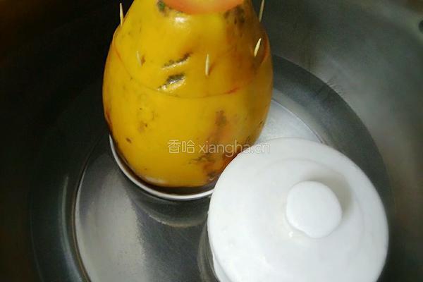 桃胶木瓜红枣羹的做法图解5