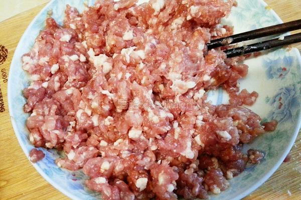 香煎肉酱茄子的做法图解3