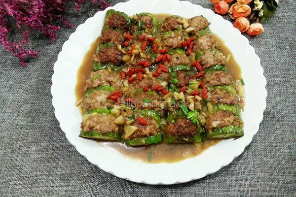香煎肉酱茄子的做法图解17