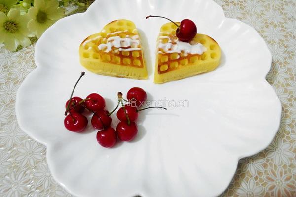 平底锅红枣酸奶华夫饼的做法图解19