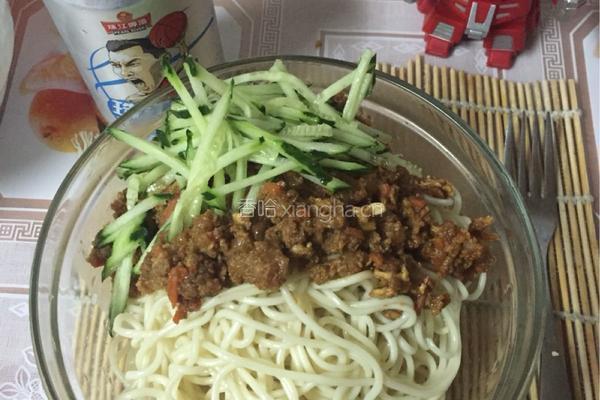 非正宗的炸酱面的做法图解8