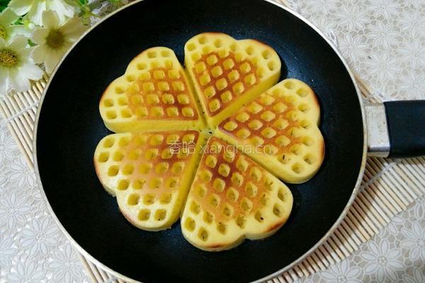 平底锅红枣酸奶华夫饼的做法图解18