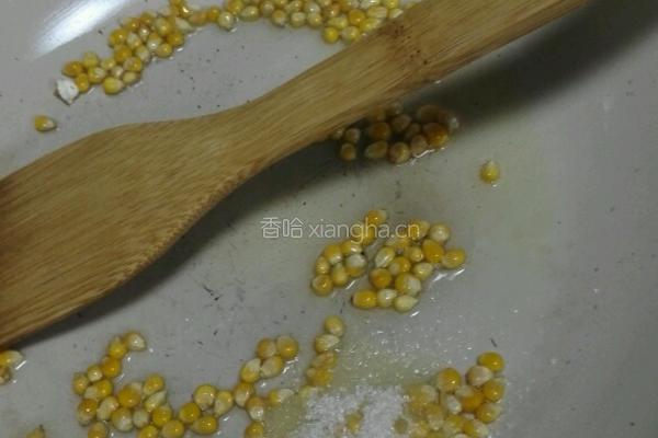 炒爆米花的做法图解4