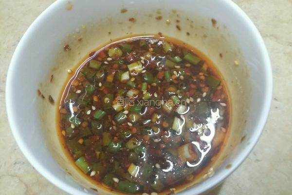 小葱拌豆腐的做法图解2
