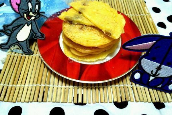 奶香葡萄干玉米面饼的做法图解5