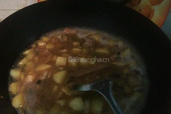 土豆炖肉的做法图解5
