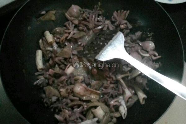 香辣鸡杂的做法图解2
