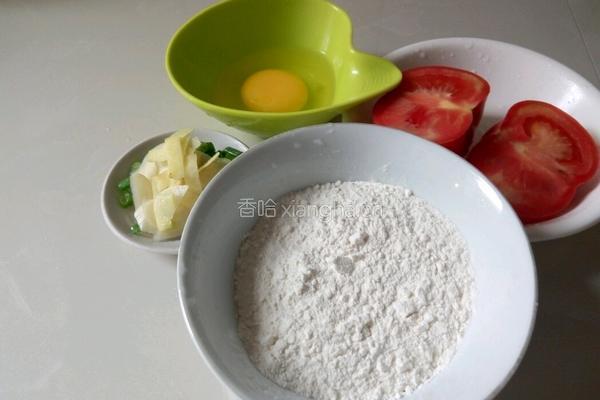 西红柿面疙瘩汤的做法图解1