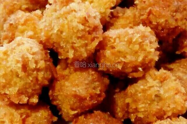 香炸酥肉球的做法图解5