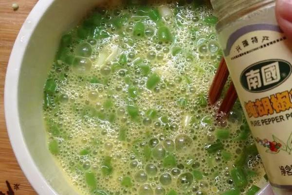 长豆角炒鸡蛋的做法图解5
