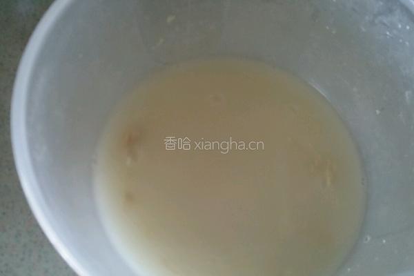 无油无糖巧克力面包的做法图解3