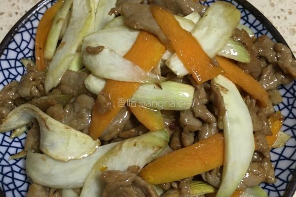 高笋肉片的做法图解6