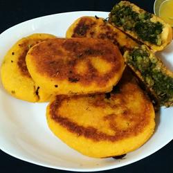 玉米面馅贴饼子的做法[图]