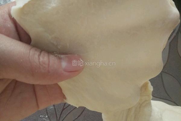 蜜豆牛角面包的做法图解6