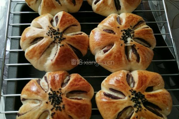 蜜豆牛角面包的做法图解15