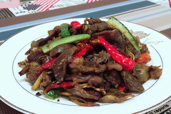 孜然香辣鸭胗的做法图解8
