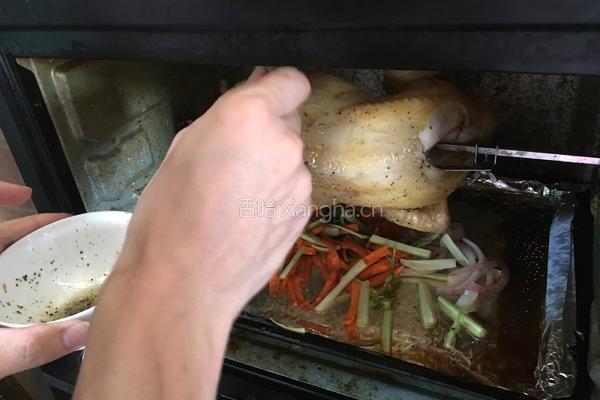 脆皮烤鸡的做法图解9
