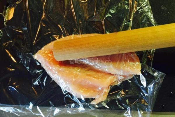 电饭煲版鸡肉卷的做法图解2