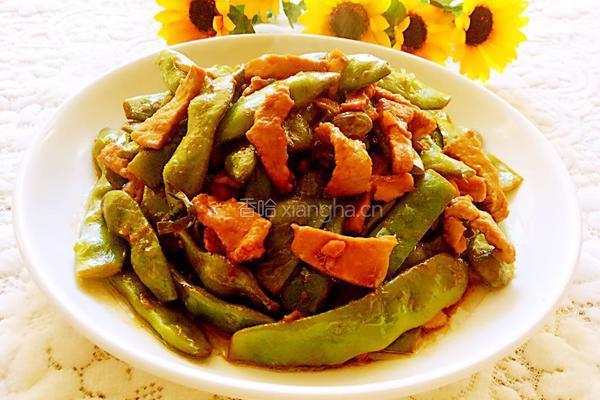 里脊肉焖油豆角的做法图解10