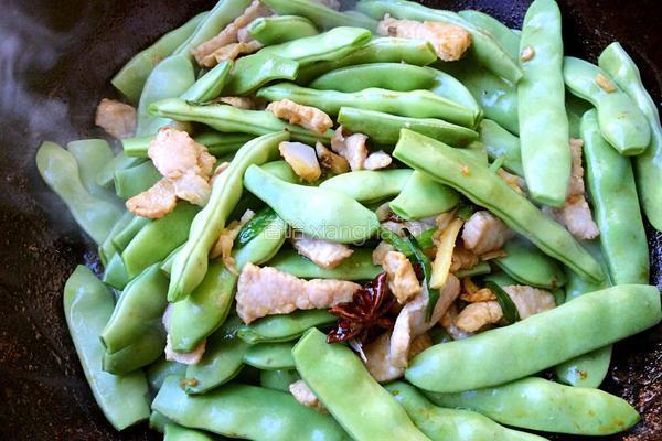 里脊肉焖油豆角的做法图解7