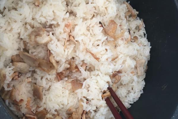 糯米豆角咸饭的做法图解7