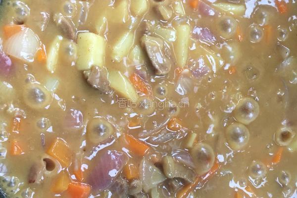 咖喱牛肉饭的做法图解10