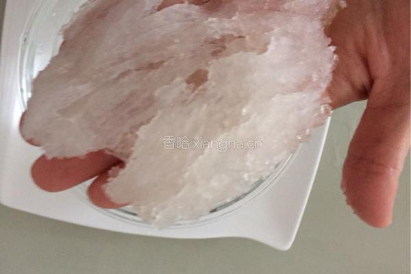 木瓜牛奶燕窝的做法图解3