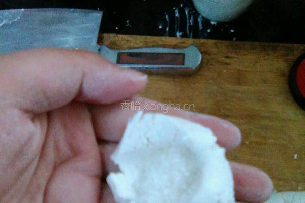 白糖糯米饼的做法图解3