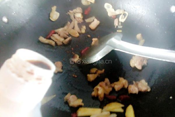 豆角丝炒肉的做法图解6