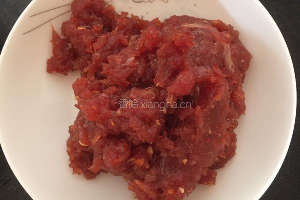 蜜汁黑椒肉末浇老豆腐的做法图解4