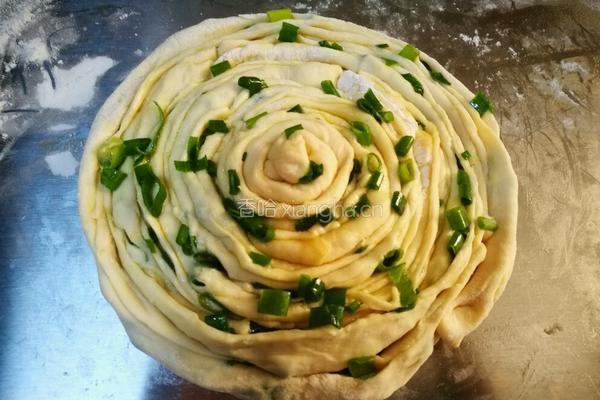 葱香盘丝饼的做法图解6